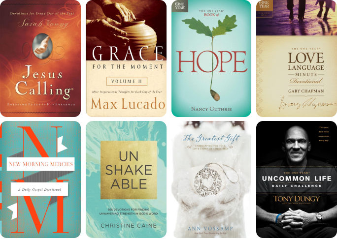 Devotional book covers