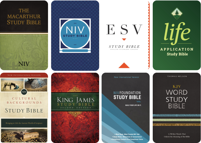 Study Bible covers
