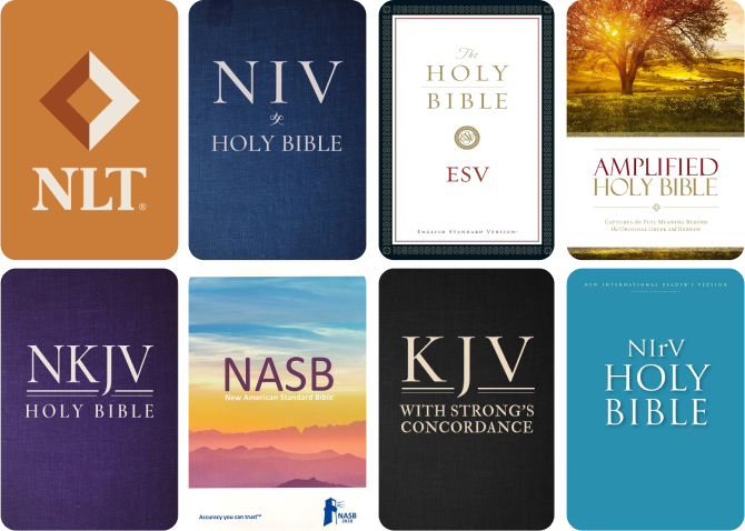 Bible translation covers